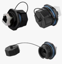 QTRJ45-C5E65 - PANEL INTERFACE RJ45 CONNECTOR IP65